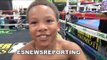 9 year old boxing prodigy got 33 wins and 7 kos! mayweather boxing club EsNews Boxing