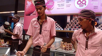 Boy Ice Cream Making Prank