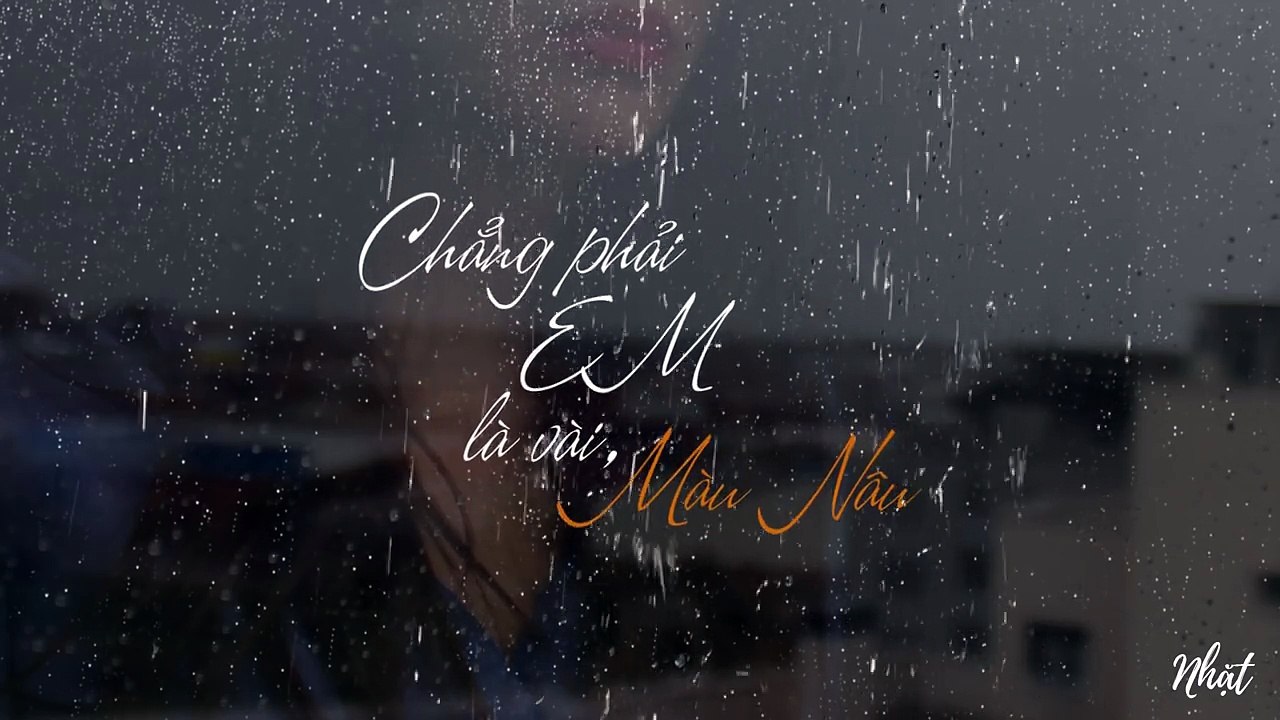 Mùa Mưa Ngâu Nằm Cạnh - VŨ. - Lyric Video