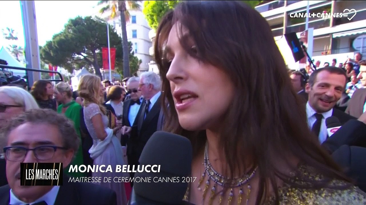 Monica Bellucci "Cannes représente la force culturelle de la France et du monde entier" - Festival de Cannes 2017