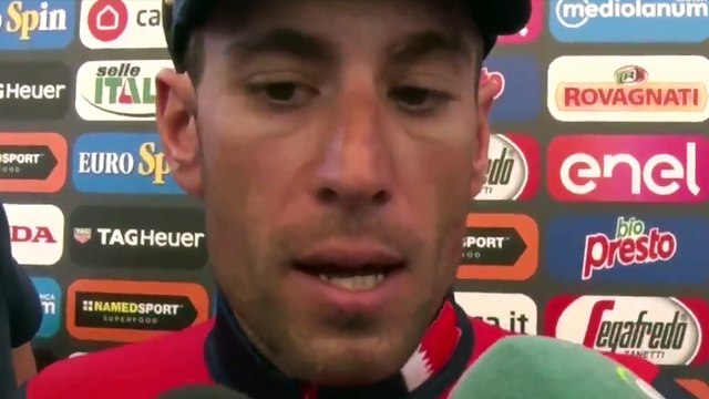 Giro d'Italia 2017 - Vincenzo Nibali : C'était une étape de fou cette 16e étape du Giro