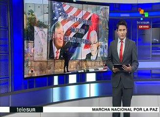 Donald Trump promete apoyar el diálogo entre Palestina e Israel