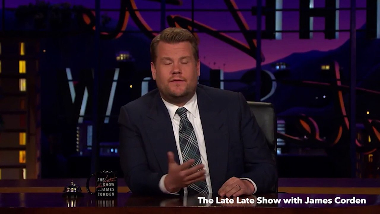 CBS_The Late Late Show with James Corden 22May17 - James Corden's emotional tribute to Manchester after the tragedy at Ariana Grande concert