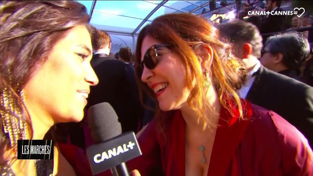 Agnès Jaoui J'ai une pensée pour Manchester - Festival de Cannes 2017