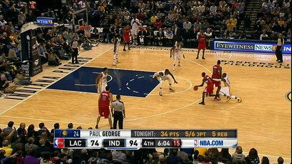 Paul George's 360 Windmill Slam!