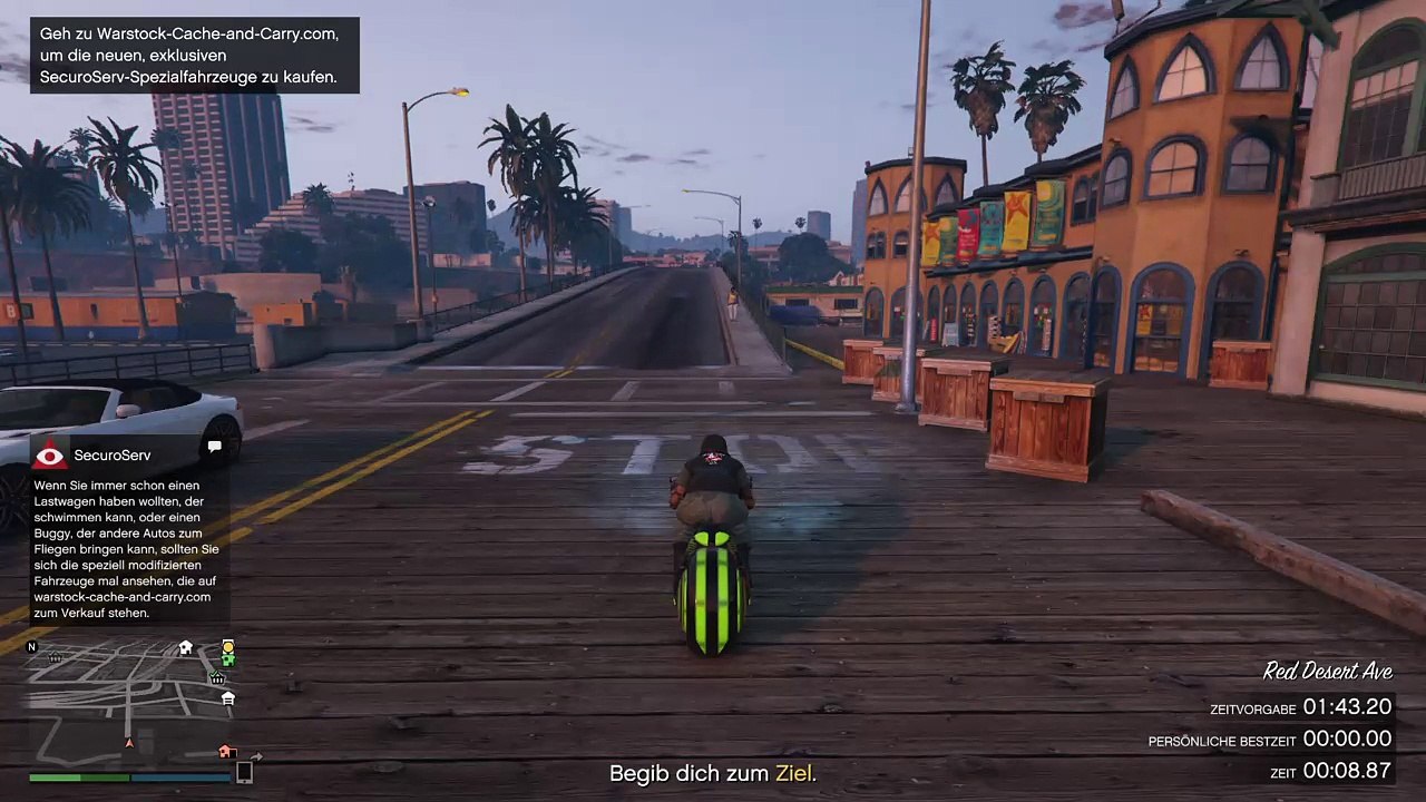 GTA 5 Online - Time Trial - Del Perro Pier