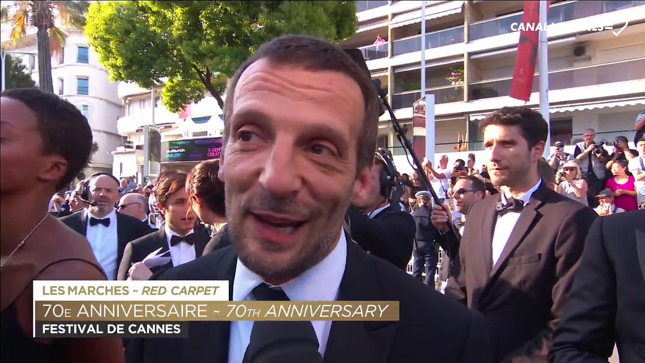 Mathieu Kassovitz "Je ne suis pas facilement impressionné, mais là c'est impressionnant" - Festival de Cannes 2017