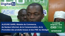 [INTERVIEW] - IT Forum Sénégal 2016 - Alioune Sarr : Ministre du Commerce du Sénégal