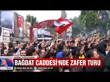 Avrupa Şampiyonu Fenerbahçe Basketbol takımının Bağdat caddesindeki zafer turu