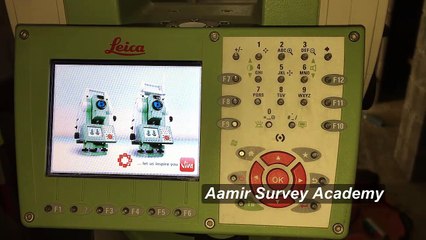 How to Use / Operate Leica Ts 12 Total Station / Instrument