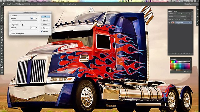 Curso de Photoshop CC #24 SHADOW and HIGHLIGHTs - Ajustes de Luz e Sombra