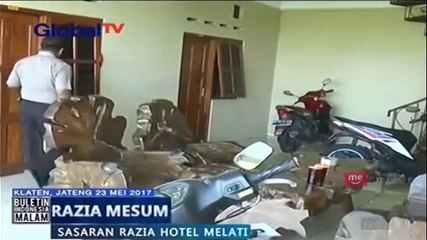 Jelang Bulan Ramadan Polisi Gencar Lakukan Razia Mesum di Klaten Jawa Tengah