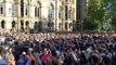 Chants of 'Manchester' Ring Out at Town Hall Vigil for Concert Bombing Victims