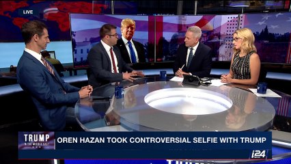 i24 NEWS DESK  | Controversial selfie with Trump sparked outrage | Tuesday May 23rd  2017