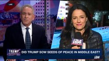 i24NEWS DESK | Trump: Israelis & Palestinians ready for peace | Tuesday, May  23rd  2017