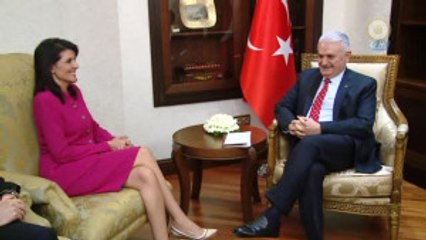 Başbakan Yıldırım, BM Daimi Temsilcisi Haley'i Kabul Etti