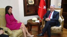 Başbakan Yıldırım, BM Daimi Temsilcisi Haley'i Kabul Etti