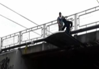 Un posible suicidio de un hombre al norte de Quito