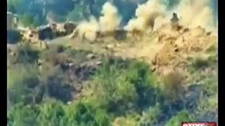 Pak Army Real Attacked videos on Indian Army Posts
