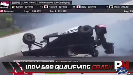 Crash During Indy 500 Qualifying Leaves Bourdais Injured