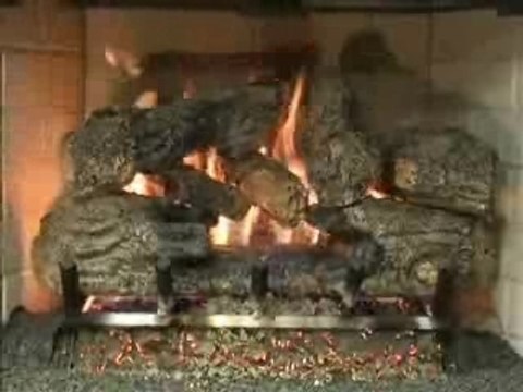 Peterson Charred Northern Oak Vented Gas Logs Video