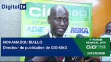 [INTERVIEW] - IT Forum Sénégal 2016 : Mohamadou Diallo : Directeur de publication de CIO-MAG