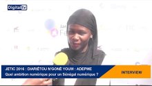[INTERVIEW] - JETIC 2016 - DIARIÉTOU YOUM - L'ADEPME dans l'écosystème numérique sénégalais