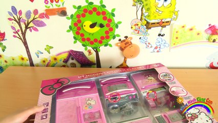 Khám phá Bộ Đồ Chơi Nhà Bếp Hello Kitty | Đồ chơi - Bé gái