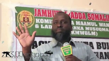 Daawo Duqa Magaalada burco maxamed muraad  oo Ka waramaya sida ay isku yihiin laaluushka
