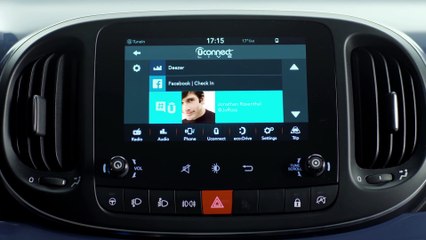 The new Fiat 500L with Uconnect