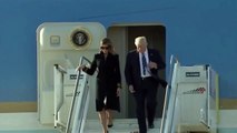 Melania Once Again Refuses To Hold President Trump’s Hand After Arrival in Rome