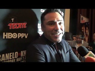 De La Hoya ON Mayweather THREAT OF COMING OUT OF RETIREMENT; "NOT EVEN I CAN TAKE DATE FROM Canelo"