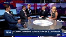 i24NEWS DESK | Controversial selfie sparks outrage | Tuesday, May 23rd 2017