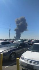 Thick Smoke Billows From Tanker Explosion in Atwater