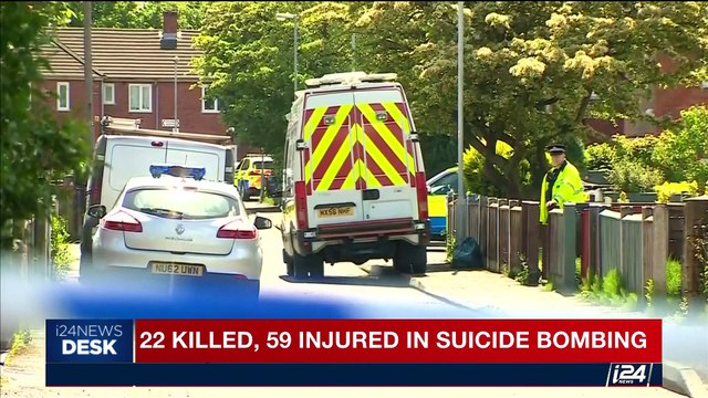 i24NEWS DESK | UK terror threat level raised to 'critical' | Tuesday, May 23rd 2017
