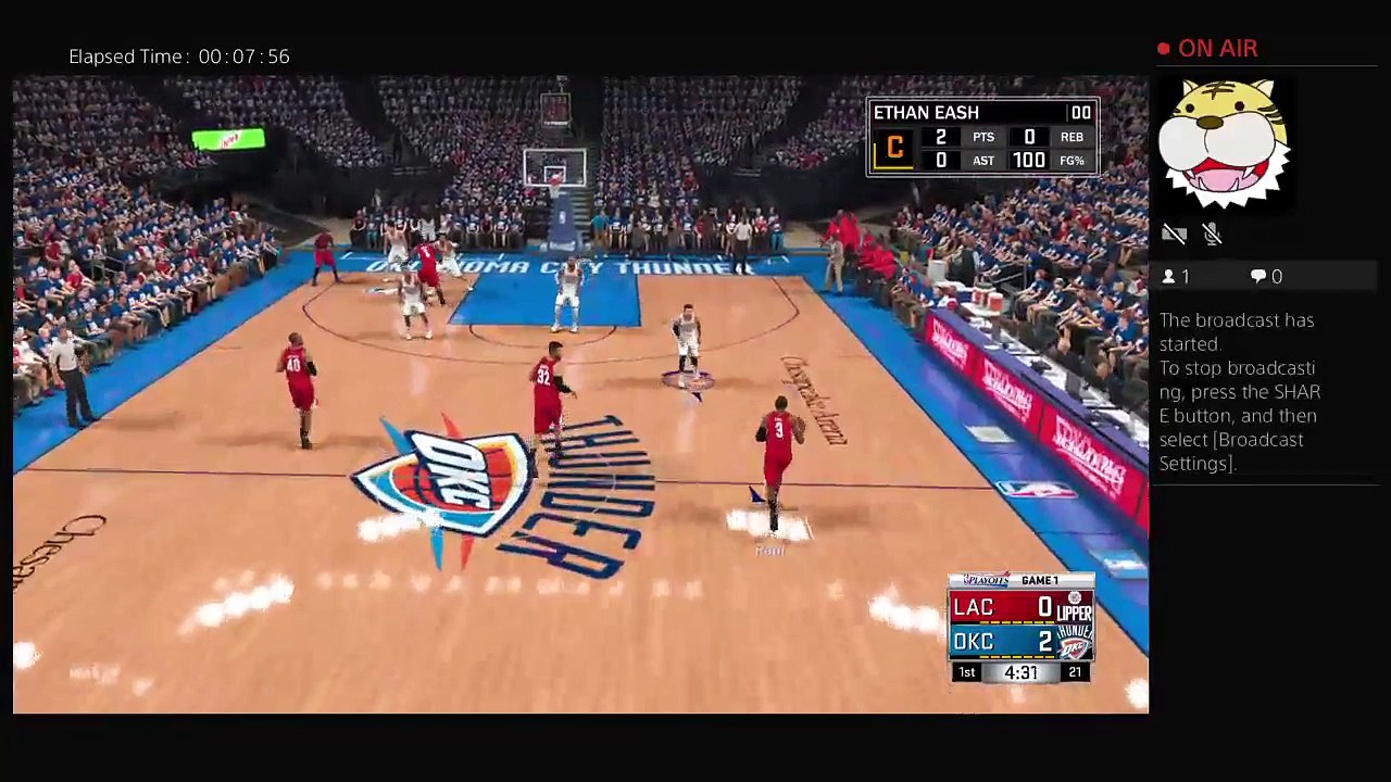 NBA2K17 (LIVE STREAM) Ethan Ethan (2)