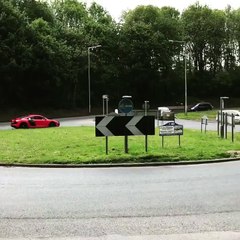 Audi R8 Crash