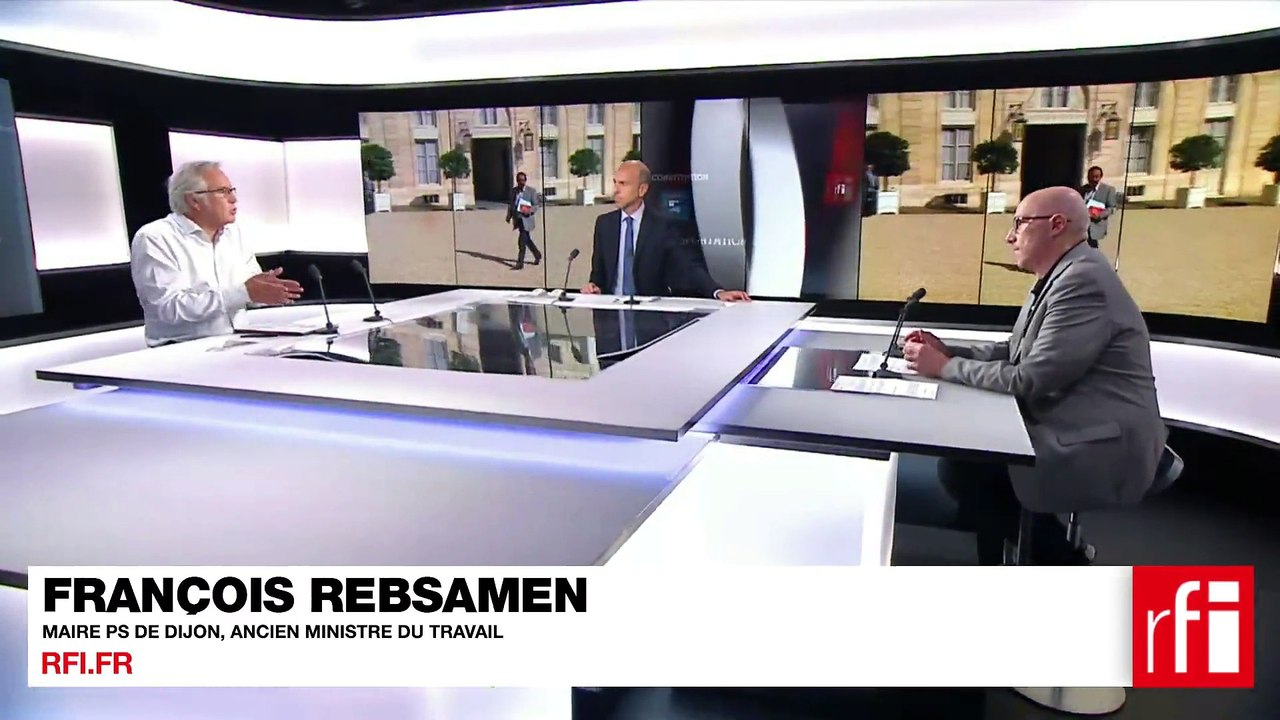 François Rebsamen, maire PS de Dijon, ancien ministre du Travail