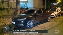 Polícia do Rio descobre assassinato de alemão durante blitz de rotina