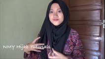 Tutorial Hijab Pashmina Simple Sehari - Hari #NMY Hijab Tutorials