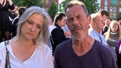 Manchester defiant at vigil for attack victims