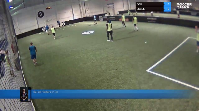 But de Frederic (1-2) - SQLI Vs ENEDIS - 23/05/17 19:30 - Ligue printemps 2017 - Rouen Soccer Park