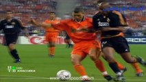 الشوط الثاني مباراة ريال مدريد و فالنسيا 3-0 نهائي عصبة الابطال 2000