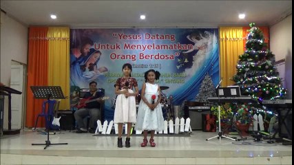 GPSK Gloria Sintang - Malam Tahun Baru - Kesaksian Duo Dara Cilik (2016)