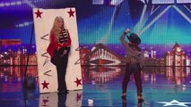 Simon Cowell's Got Talent! _ Knife Throwing, Lap Dancing & More