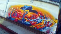 Almost killed on Birthday Ride, Graffiti Art & Silly edestrians in dat Beach