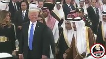 ڈونلڈ ٹرمپ کی سعودی عرب آمد پر شاندار استقبال