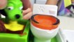 SUPER GROSS DOG EATS  urprise Toilet Opening Toys Ugglys Pet Shop Wash Van Potty