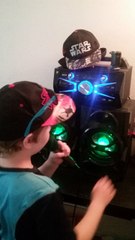 The Brothers Wood doing Karaoke