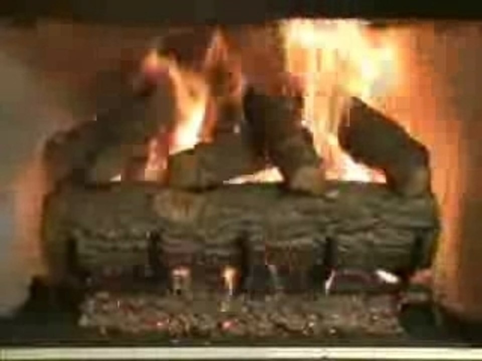 Peterson Golden Oak Designer Vented Gas Logs Video